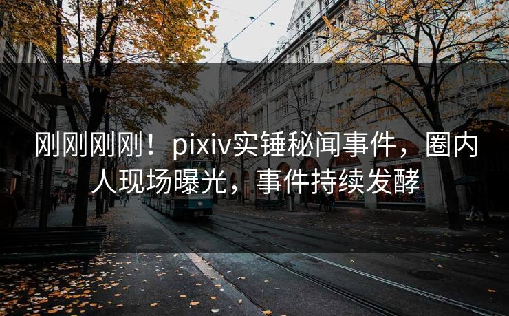 刚刚刚刚！pixiv实锤秘闻事件，圈内人现场曝光，事件持续发酵