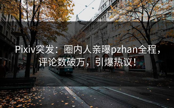 Pixiv突发：圈内人亲曝pzhan全程，评论数破万，引爆热议！