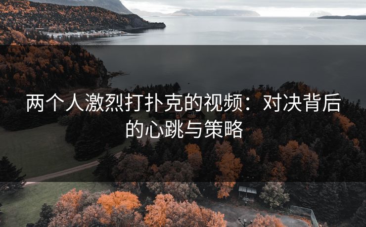 两个人激烈打扑克的视频：对决背后的心跳与策略